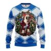 Los Angeles Dodgers Pug Dog Ugly Christmas Sweater