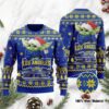 Los Angeles Rams Cute Baby Yoda Grogu Holiday Party Ugly Christmas Sweater