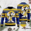 Los Angeles Rams D Full Printed Sweater Shirt For Football Fan NFL Jersey Ugly Christmas Sweater