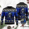 Los Angeles Rams Jack Skellington Halloween Ugly Christmas Sweater