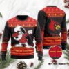 Louisville Cardinals Snoopy Dabbing Ugly Christmas Sweater