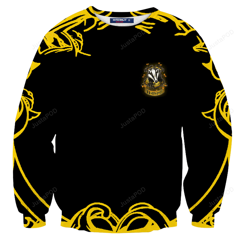 Loyal Like A Hufflepuff Harry Potter Ugly Christmas Sweater Loyal Like A Hufflepuff Harry Potter Ugly Christmas Sweater