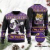 LSU Tigers Snoopy Dabbing Ugly Christmas Sweater