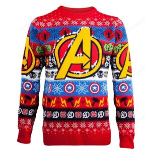 Marvel Avengers Knitted Ugly Sweater