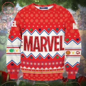 Marvel Christmas Unisex Ugly Christmas Sweater