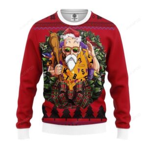 Master Buten Dragon Ball Z Noel Mc Ugly Christmas Sweater