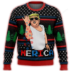 Merica Premium Ugly Christmas Sweater