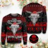 Merry Antichristmas Satan Claus Ugly Christmas Sweater