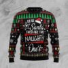 Merry Christmas Dear Santa They Are Naughty One?s Ugly Christmas Sweater