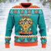 Merry Christmas For Unisex All You Need Is Love Hippie Ugly Christmas Sweater