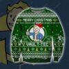 Merry Christmas From Vault Tec Knitting Pattern For Unisex Ugly Christmas Sweater