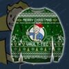 Merry Christmas From Vault Tec Knitting Ugly Christmas Sweater
