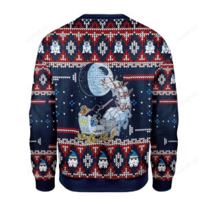 Merry Christmas Gearhomies Darth Satnta Ugly Christmas Sweater