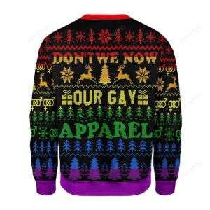 Merry Christmas Gearhomies Don’t We Now Our Gay Apparel Ugly Christmas Sweater