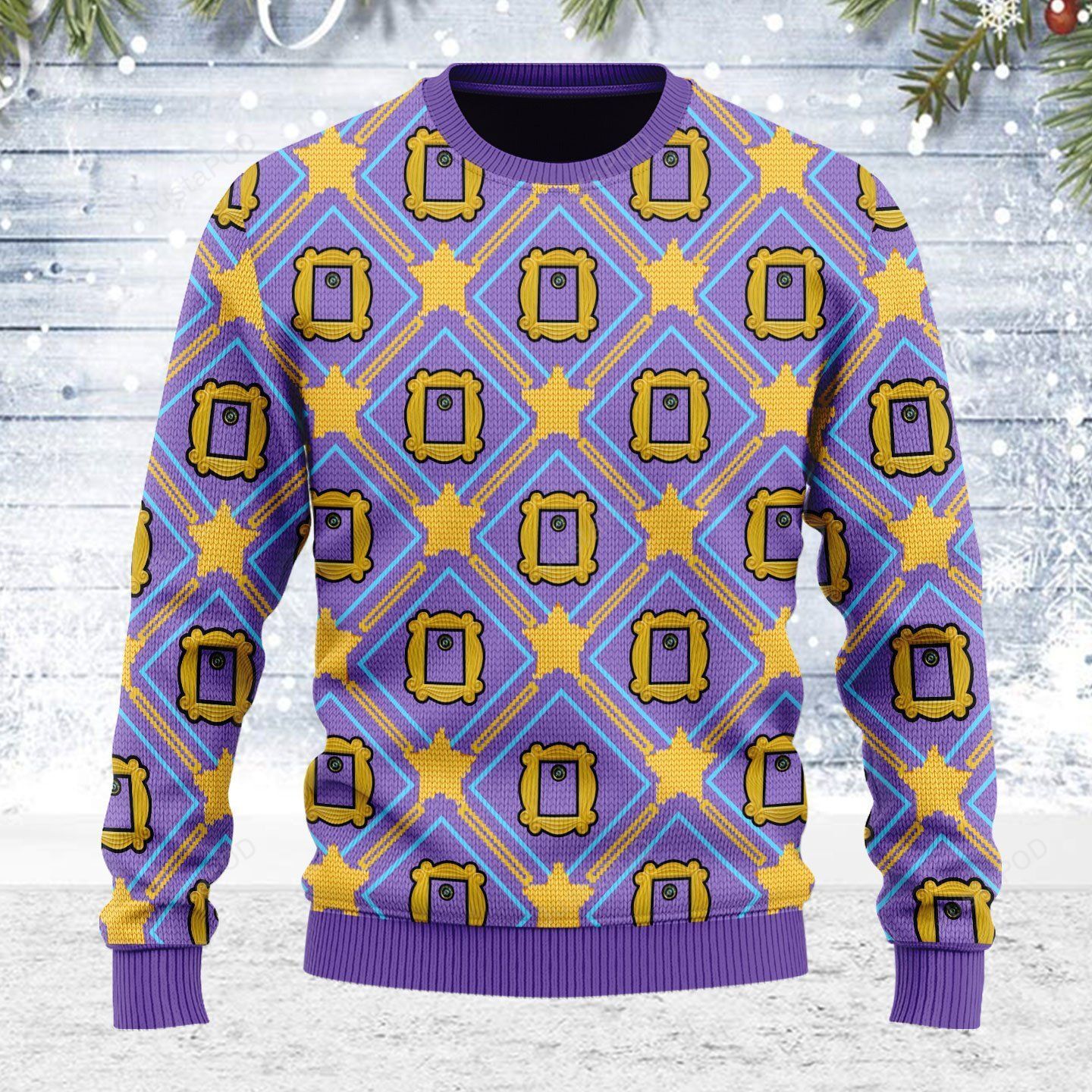 Merry Christmas Gearhomies Friends’ Monica’s Door Eye Hole Ugly Christmas Sweater Merry Christmas Gearhomies Friends’ Monica’s Door Eye Hole Ugly Christmas Sweater