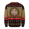 Merry Christmas Gearhomies IHS Christogram Ugly Christmas Sweater