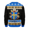 Merry Christmas Gearhomies John Paul II Coat of Arms Ugly Christmas Sweater