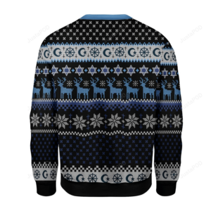 Merry Christmas Gearhomies Just Jew It Ugly Christmas Sweater
