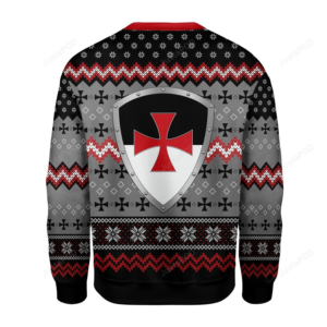 Merry Christmas Gearhomies Knigh Templar Ugly Christmas Sweater