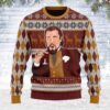 Merry Christmas Gearhomies Leo Laughing Meme Ugly Christmas Sweater