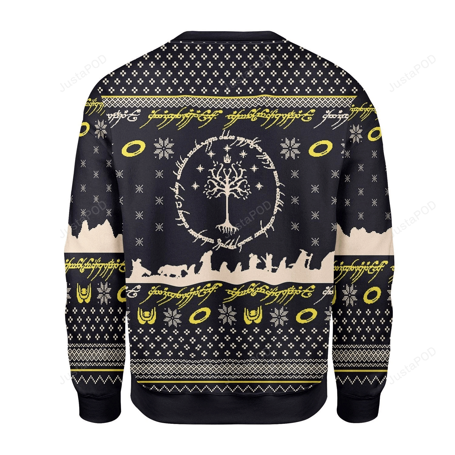 Merry Christmas Gearhomies Lord Of The Rings Ugly Christmas Sweater Merry Christmas Gearhomies Lord Of The Rings Ugly Christmas Sweater