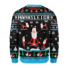 Merry Christmas Gearhomies Namasleigh Santa Ugly Christmas Sweater