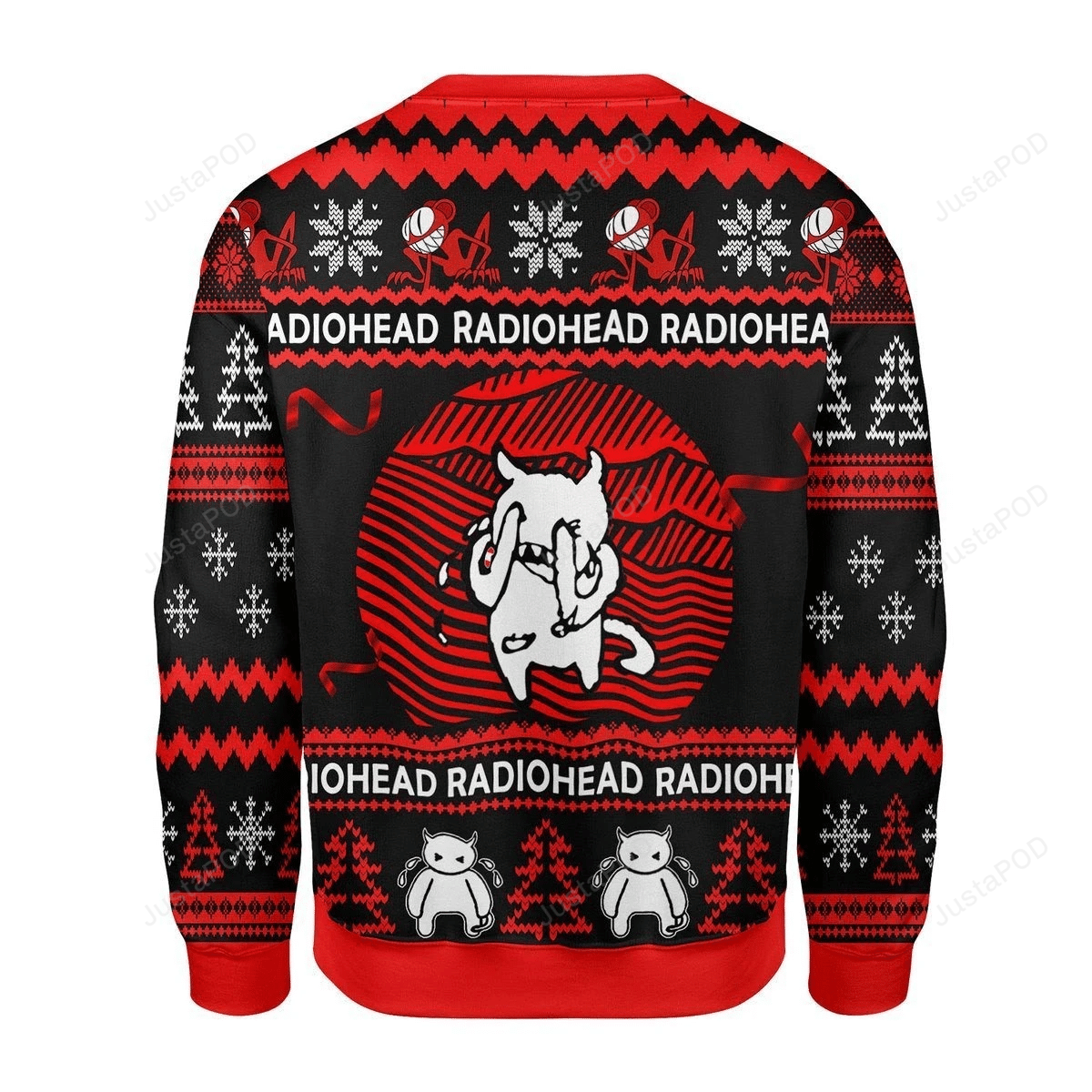Merry Christmas Gearhomies Radiohead Ugly Christmas Sweater Merry Christmas Gearhomies Radiohead Ugly Christmas Sweater