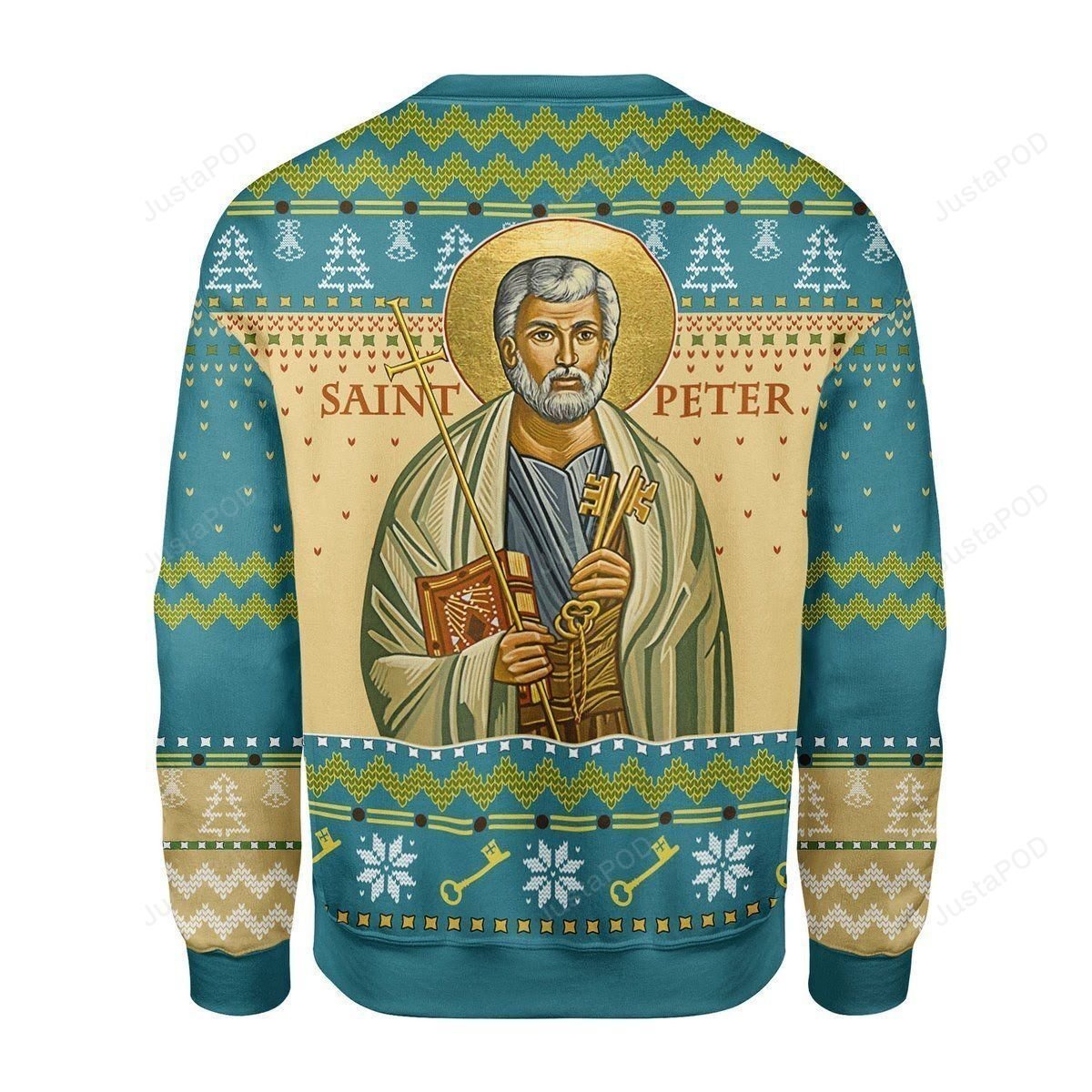 Merry Christmas Gearhomies Saint Peter Ugly Christmas Sweater Merry Christmas Gearhomies Saint Peter Ugly Christmas Sweater