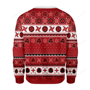 Merry Christmas Gearhomies Sharingan Ugly Christmas Sweater