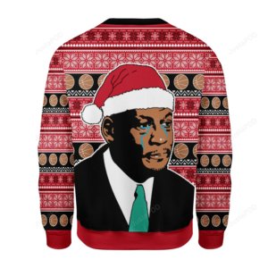 Merry Christmas Gearhomies The Crying MJ Ugly Christmas Sweater