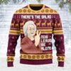 Merry Christmas Gearhomies There’s The Salad Now Leave Me Alone Ugly Christmas Sweater