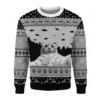 Merry Christmas Gearhomies UFO Cat Funny Cat Selfie Ugly Christmas Sweater