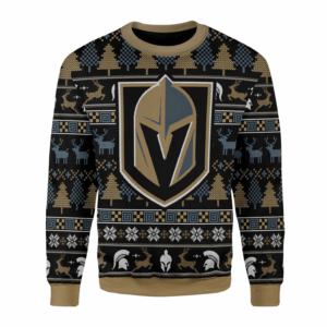 Merry Christmas Gearhomies Unisex Christmas Sweater Spartan Army 3D Apparel