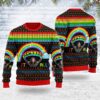 Merry Christmas Mention It All Rainbow For Unisex Ugly Christmas Sweater