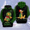 Merry Christmas Pluto Mickey Mouse For Mickey Lovers 3D All Over Print Hoodie
