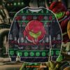 Metroid game knitting pattern 3d print ugly christmas sweater