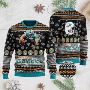 Miami Dolphins Ugly Sweater