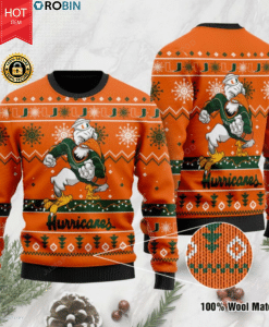 Miami Hurricanes Ugly Christmas Sweater