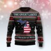 Michigan Smitten With The Mitten Christmas Ugly Sweater