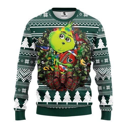 Michigan State Spartans Grinch Hug For Unisex Ugly Christmas Sweater Michigan State Spartans Grinch Hug For Unisex Ugly Christmas Sweater