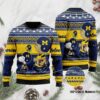 Michigan Wolverines Charlie Brown Snoopy Wear Football Jersey Ugly Christmas Sweater