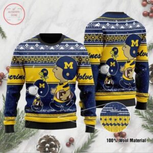 Michigan Wolverines Christmas For Fans Ugly Christmas Sweater
