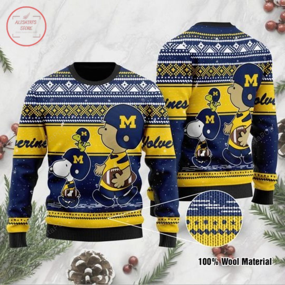 Michigan Wolverines Christmas For Fans Ugly Christmas Sweater Michigan Wolverines Christmas For Fans Ugly Christmas Sweater