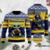 Michigan Wolverines Grogu Baby Yoda Hug Logo Ugly Christmas Sweater