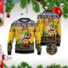 Michigan Wolverines Ho Ho Ho 3D Print Christmas Wool Sweater