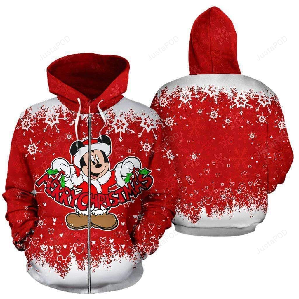 MICKEY – CHRISTMAS 3D All Over Printed Hoodie MICKEY – CHRISTMAS 3D All Over Printed Hoodie