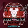 Mickey Mouse In October We Wear Pink For Unisex Ugly Christmas Sweater