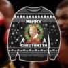 Mike Tyson Knitting Ugly Christmas Sweater