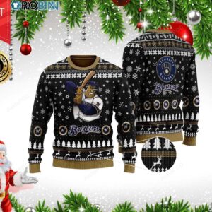 Milwaukee Brewers Ugly Christmas Sweater