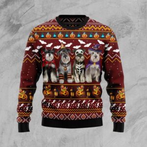 Miniature Schnauzer Ugly Christmas Sweater